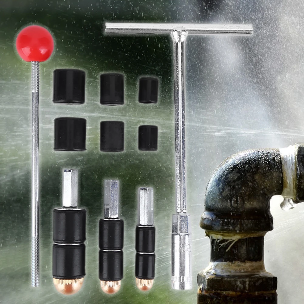 

Hot-melt Water Stop Pin Reusable PPR Pipe Strap Stopper Portable Water Pipe Water Stop Tool for Kitchen Bathroom Repair Plumbing