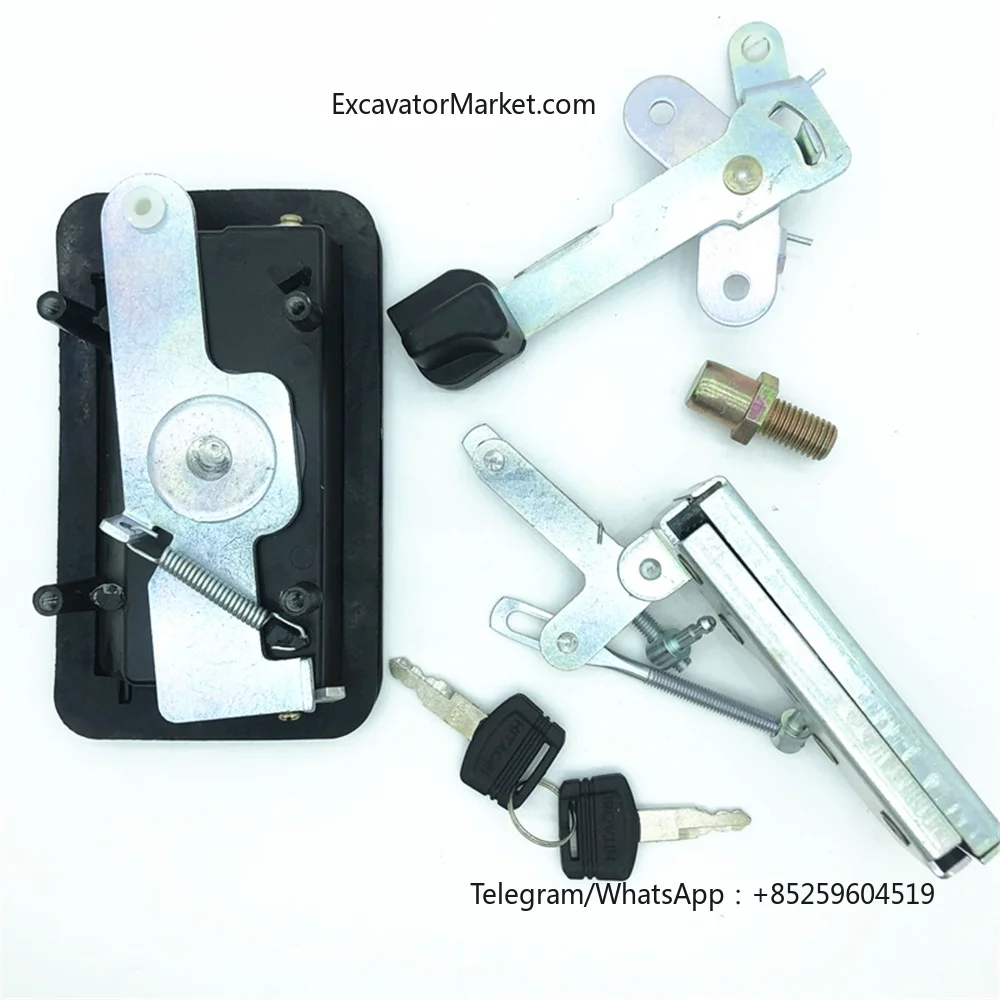 Для koparki Kobelco SK50 60C дверной замок кабины в сборе внешняя ручка высококачественные