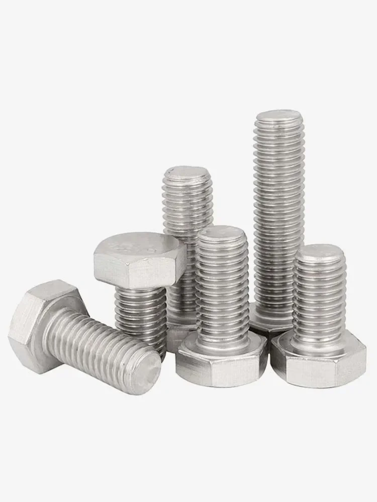 5 шт. M8 M10 304 шестигранный винт из нержавеющей стали болт гайка фитинговый L = 16-55 мм