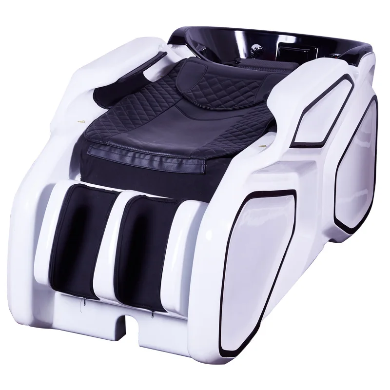 Интеллектуальная электрическая массажная кровать для шампуня парикмахерская