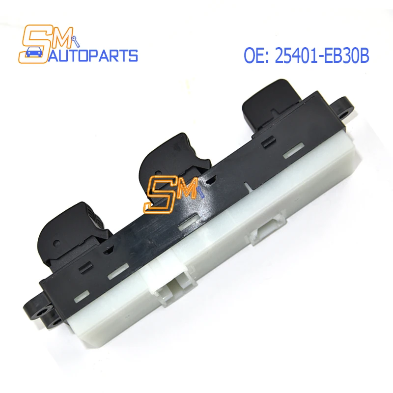 25401-EB30B новый передний левый Электрический переключатель управления окном для
