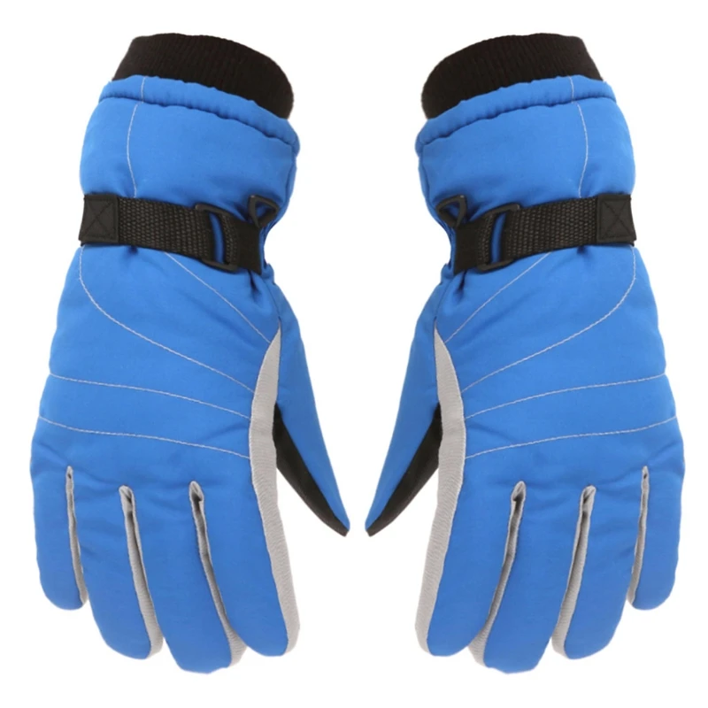 

Children Skiing Cycling Gloves Thick Warm Mittens Waterproof Snowboard Gloves
