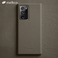 Melkco Genuine Leather Case For Samsung Galaxy Note20 Ultra S22 S21 Cases luxury Fashion Cowhide Business Phone Cover