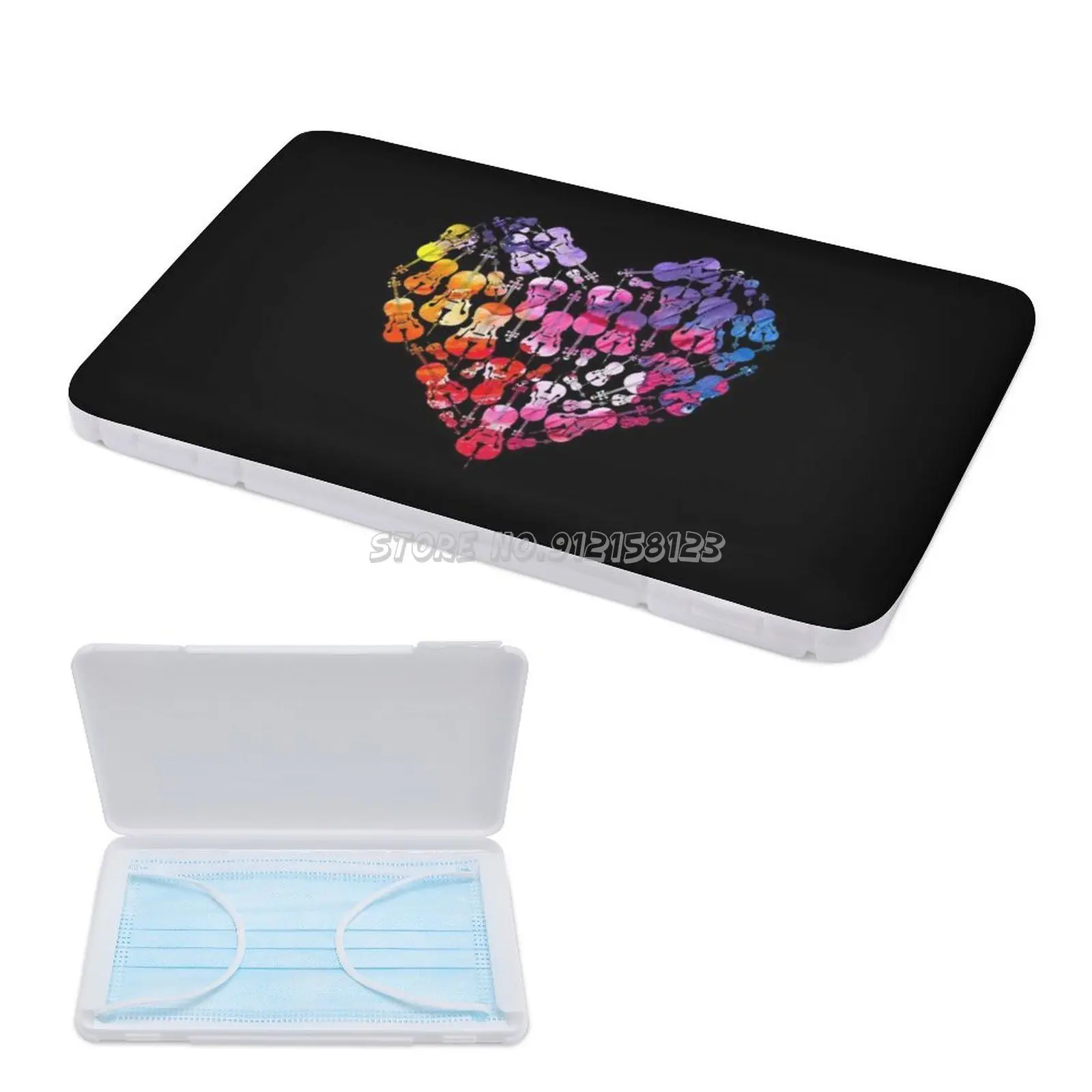 Виолончель Подарочная идея для музыкальных одноразовых масок коробка хранения