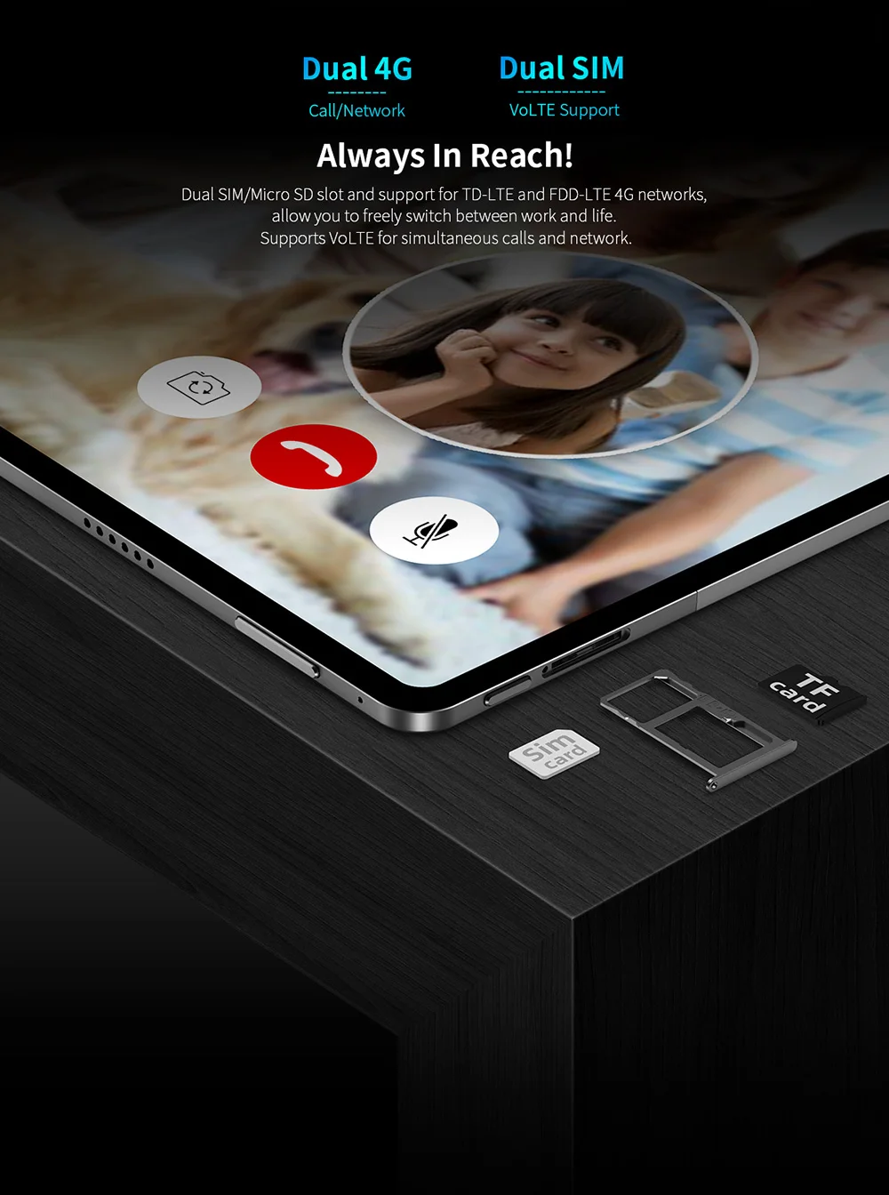 Фото Планшет T40 Pro, 12 Гб ОЗУ 512 Гб ПЗУ, 10,1 дюймов, планшет Android 10, планшеты с Wi-Fi, планшетов с двумя SIM-картами №5