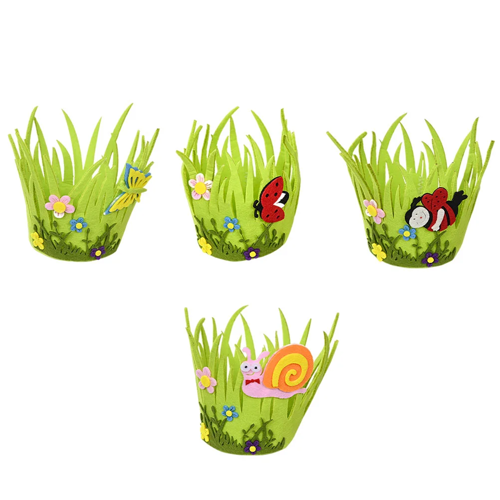 

Easter Basket Egg Baskets Party Candy Treat Gift Storage Shower Baby Kids Eggs Bunny Fabric Cute Buckets Table Centerpieces