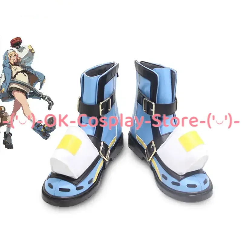 Обувь GUILTY GEAR для косплея Bridget из искусственной кожи Shoes реквизит костюмированной