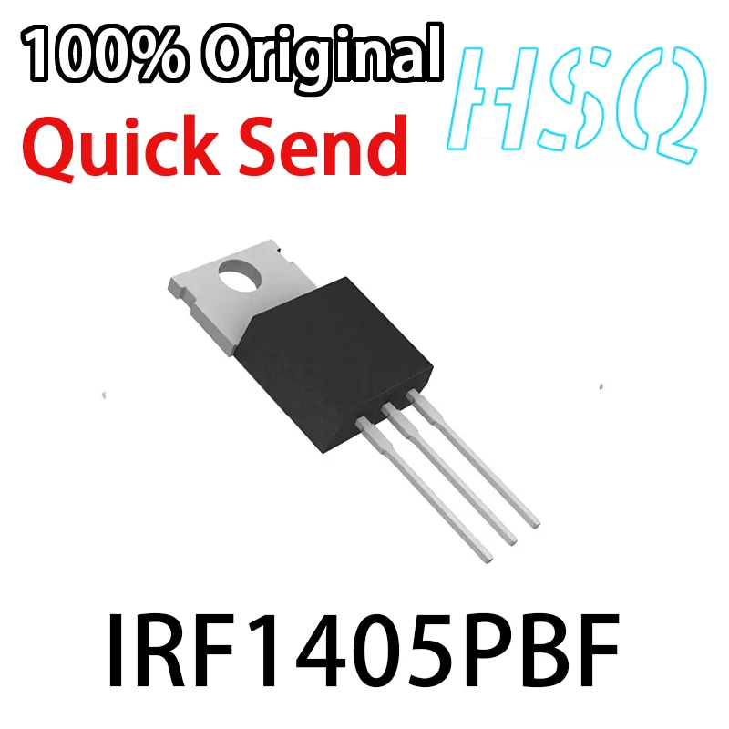 10 шт. оригинальная трубка IRF1405 IRF1405PBF FET MOS 55В 169A 330 Вт