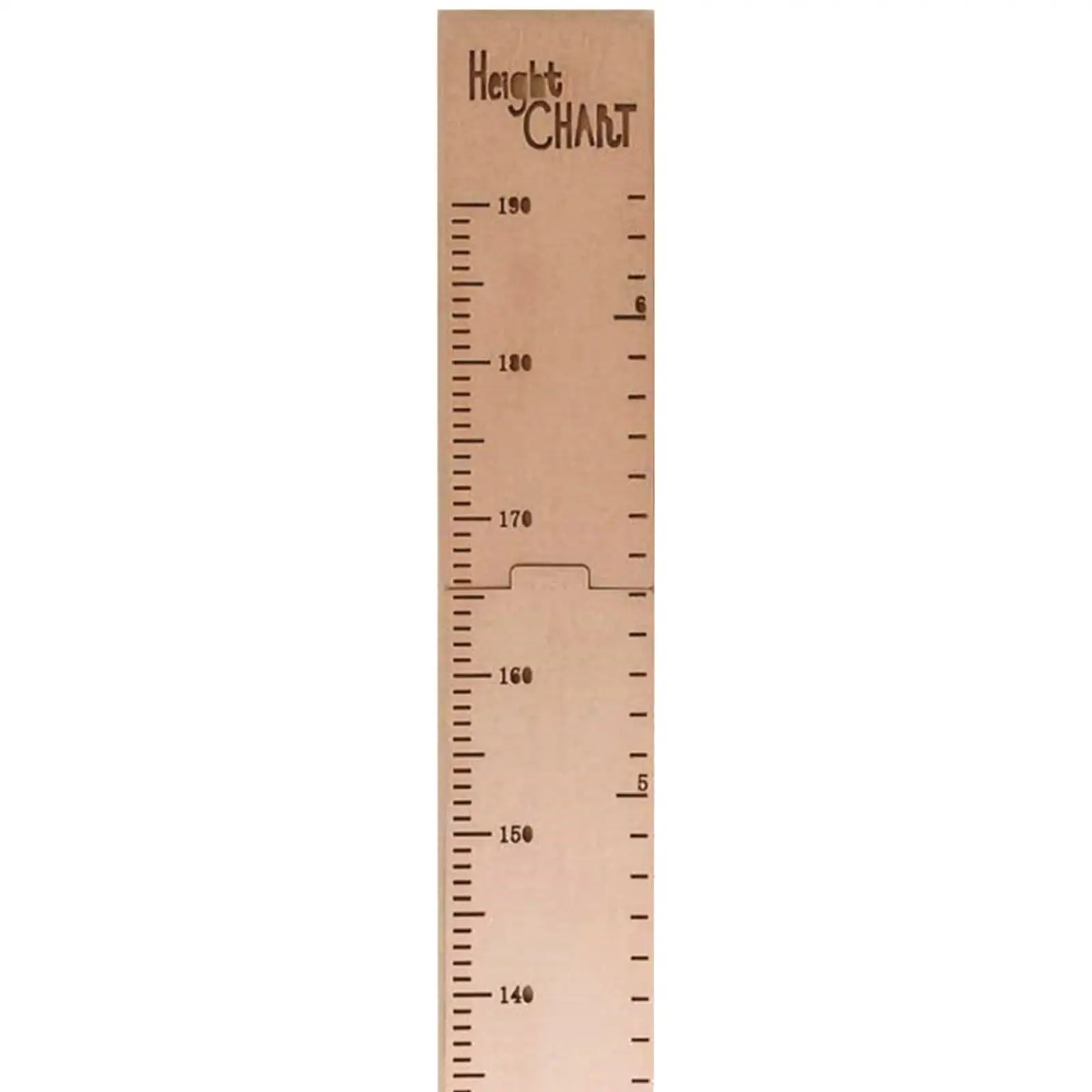 

Wood Height Growth Chart Decorative Ruler Decal for Kids Growing Photo Props