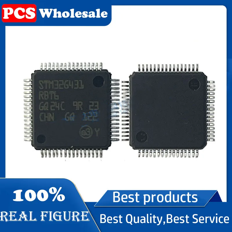 

STM32G431RBT6 LQFP-64 STM32G431 Imported from the real thing Chip Microcontroller