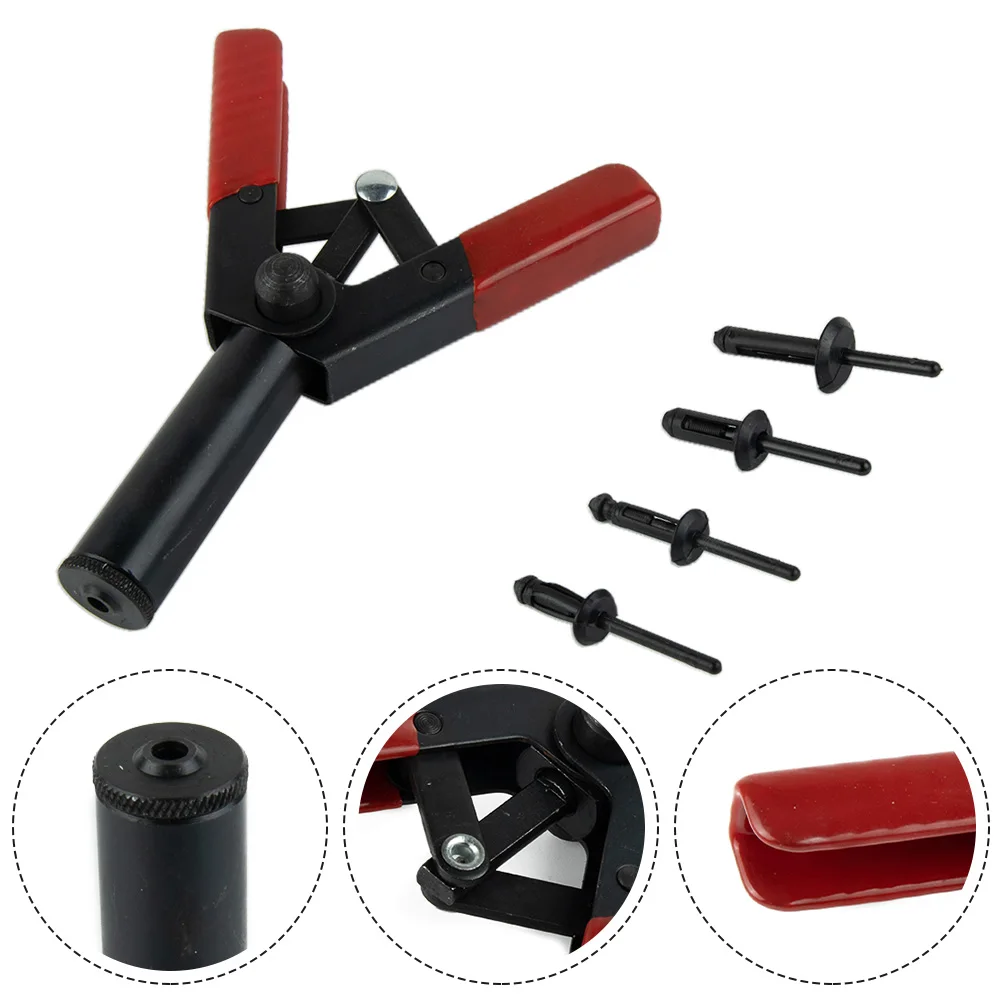 

41pcs Poly Rivet Poly Rivet Assorted Plastic Riveter Carbon Steel Rivet Quick Set Car Spare Parts High Quality