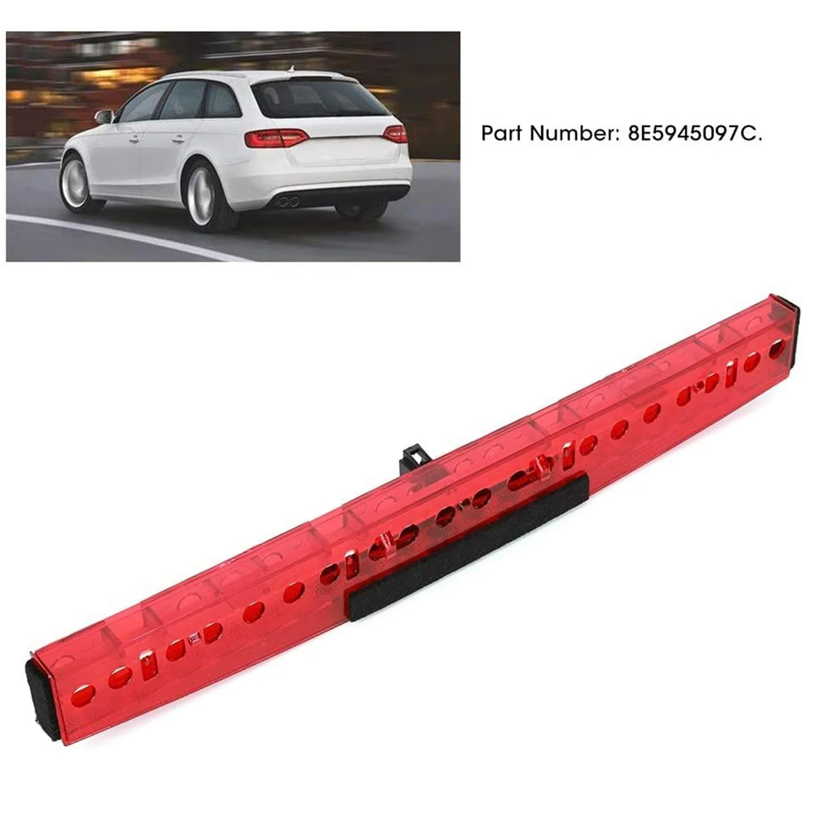 Для Audi A4 RS4 S4 B6 B7 2002-2008 Центральный задний фонарь с высоким креплением 3RD Третий
