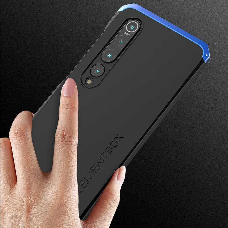 Dropshipping Antifall Metal Frame PC Case For Xiaomi 12 10 11 9 Poco M4 Pro F4 F3 Redmi K40 Note 8 7 Bumper Armor Protect Cover