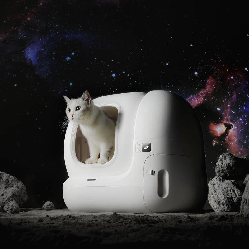 

Автоматический кошачий Туалет с управлением через приложение