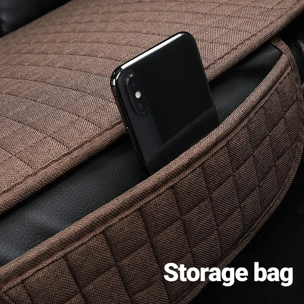 

Practical Interior Seat Cover Comfortable Detachable Car Seat Protector Auto Anti-slip Seat Back Protector Cover