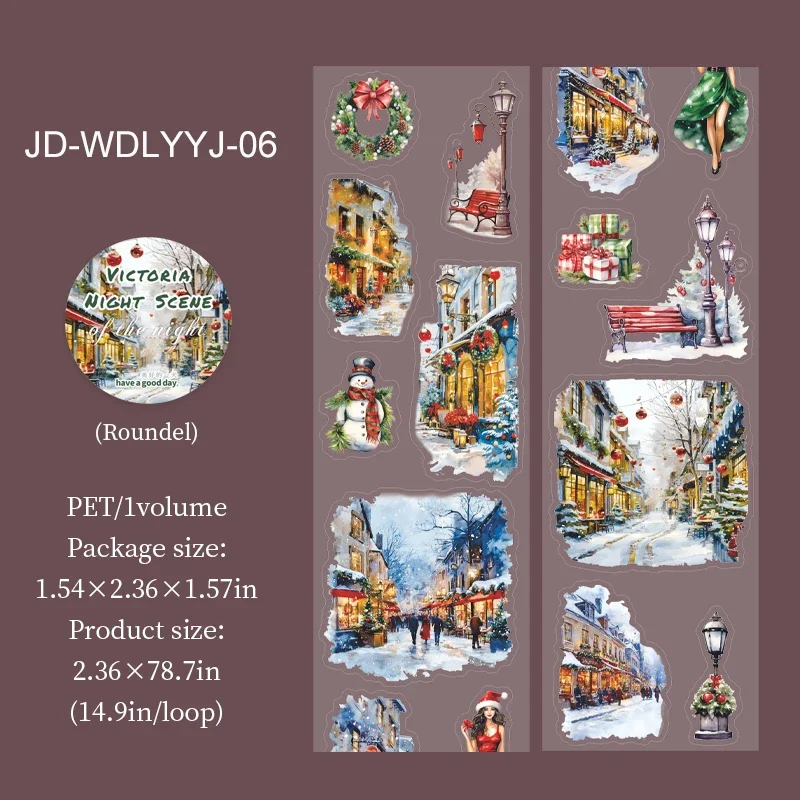 

Jianwu изолента Victoria Night Scene Series