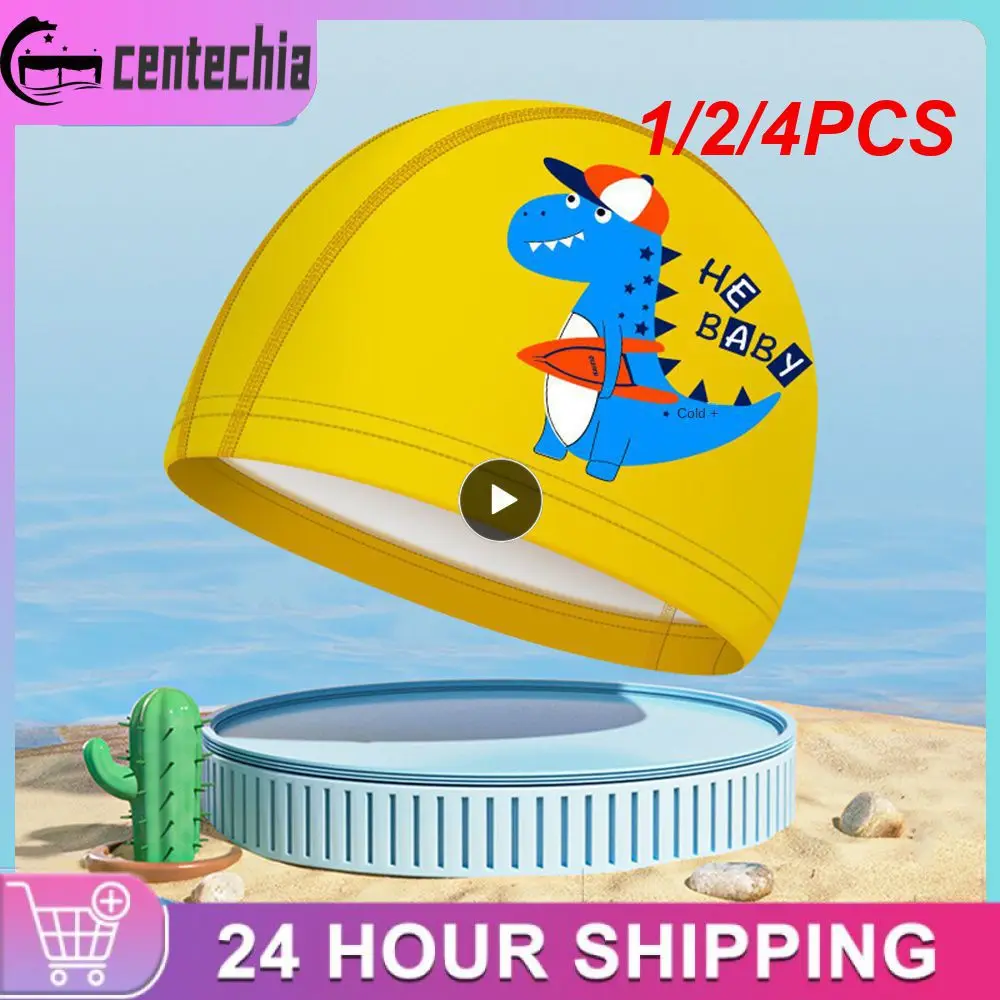 

1/2/4PCS High Elasticity Does Not Fade Sky Blue Printed Silicone Good Stretch Soft And Comfortable Waterproof And Non-slip