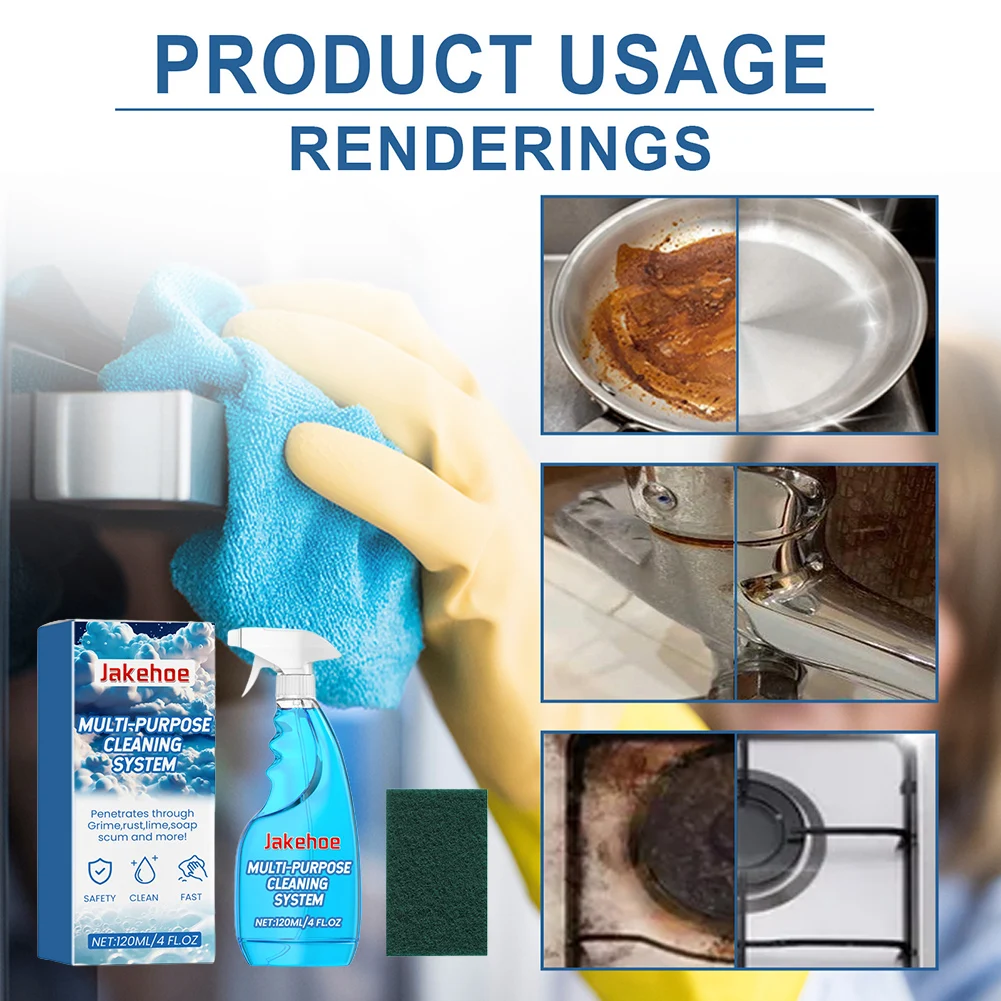 Набор чистящих губков из пены для многоповерхностного безопасного мягкого