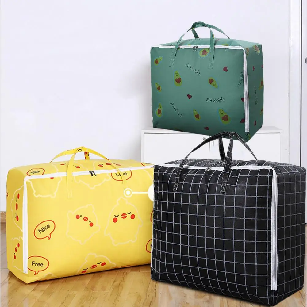 

NEW Foldable Storage Bag Clothes Blanket Quilt Closet Sweater Organizer Pouches Portable Cabinet Organizer for Home