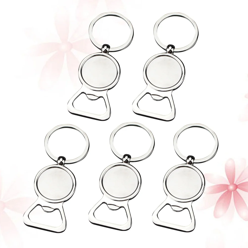

5 Key Chain Opener Drawing Design Key Ring Key Chain for Restaurant Home