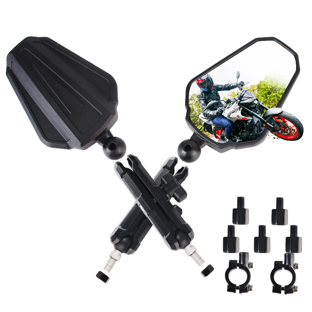 Мотоциклетные зеркала заднего вида универсальные боковые для внедорожников