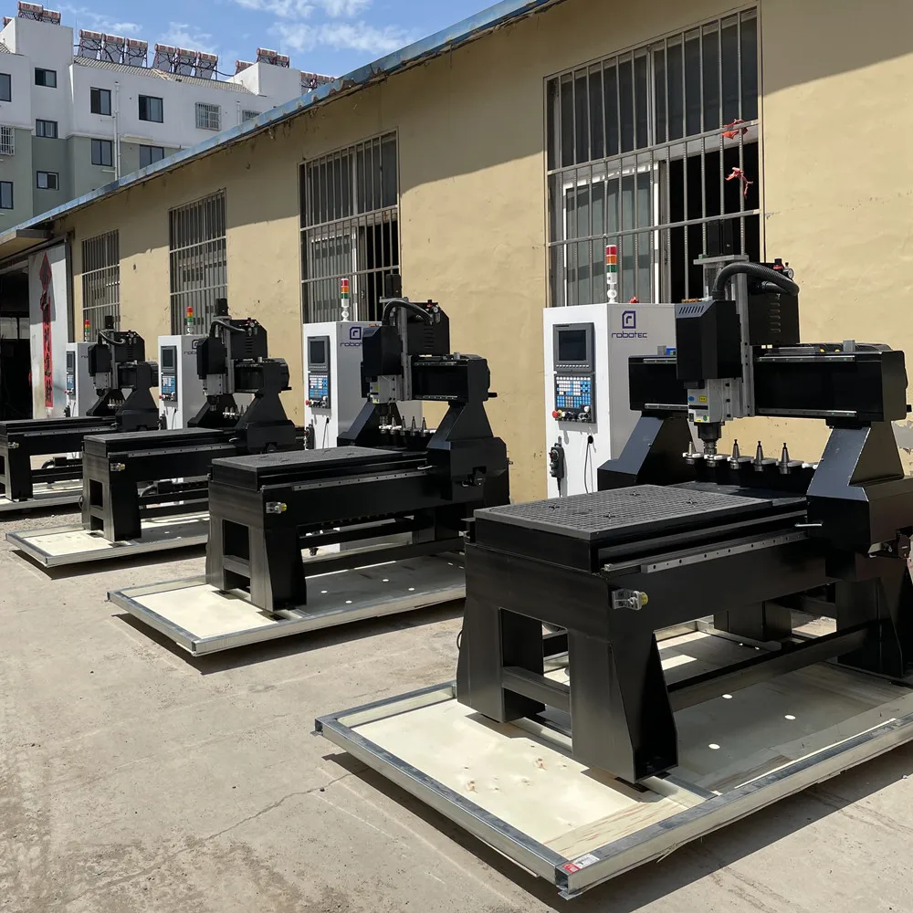 Фрезерный станок High Precision China 3 Axis 4 CNC Milling Machine 9060 Wood Router 6090 с автоматической сменой инструмента.