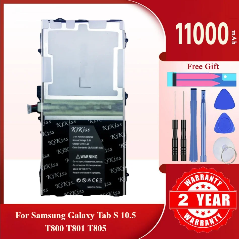 Аккумулятор KiKiss EB-BT705FBE EB-BT800FBE для Samsung GALAXY Tab S 8 4/10 5 SM T700 T705 T800 T801 T805 Аккумуляторы +