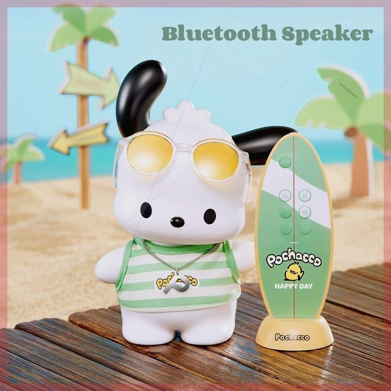 

Kawaii Sanrios Bluetooth Speaker Cartoon Anime Pachacco Wireless Speaker Portable Desktop Charging Small Speaker Birthday Gifts