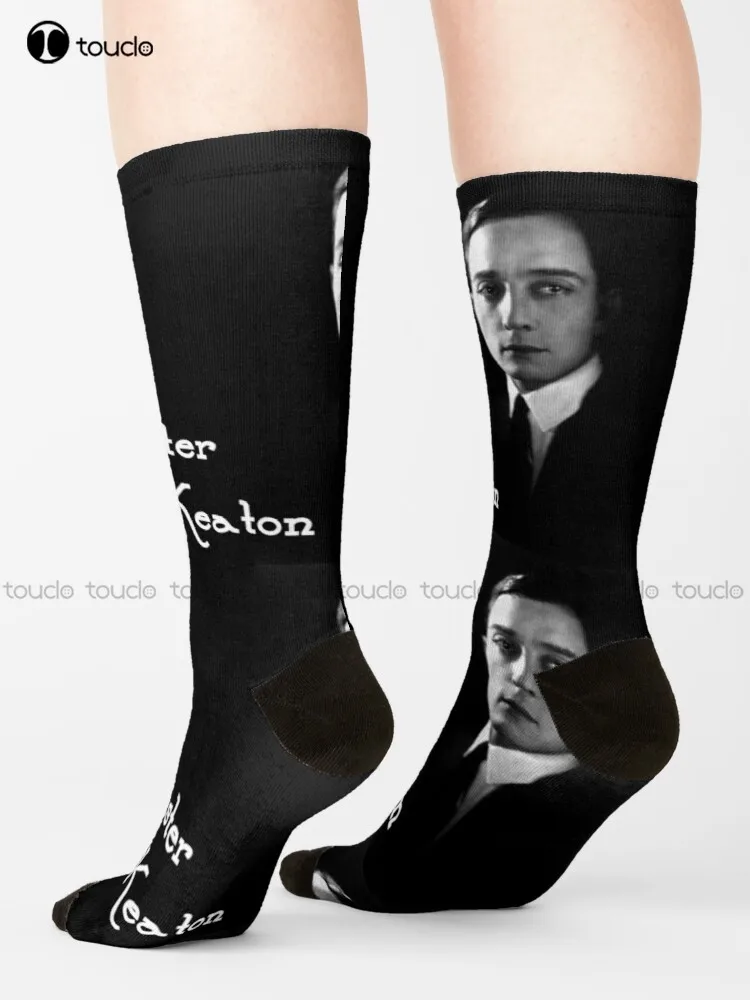 

Buster Keaton Socks Purple Socks High Quality Cute Elegant Lovely Kawaii Cartoon Sweet Harajuku Cotton Christmas Gift Girls Art