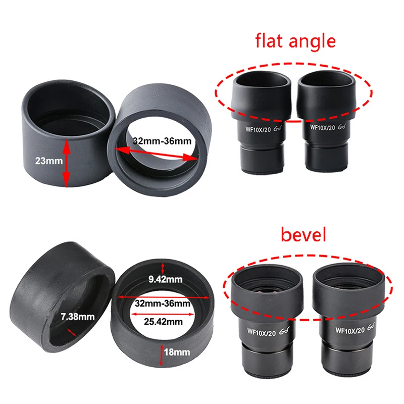 2 шт. резиновая крышка окуляра диаметром 32-36 мм защитные очки защита для