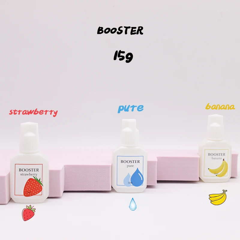 Оригинальный корейский Усилитель 15 г банан/клубника/чистый для наращивания