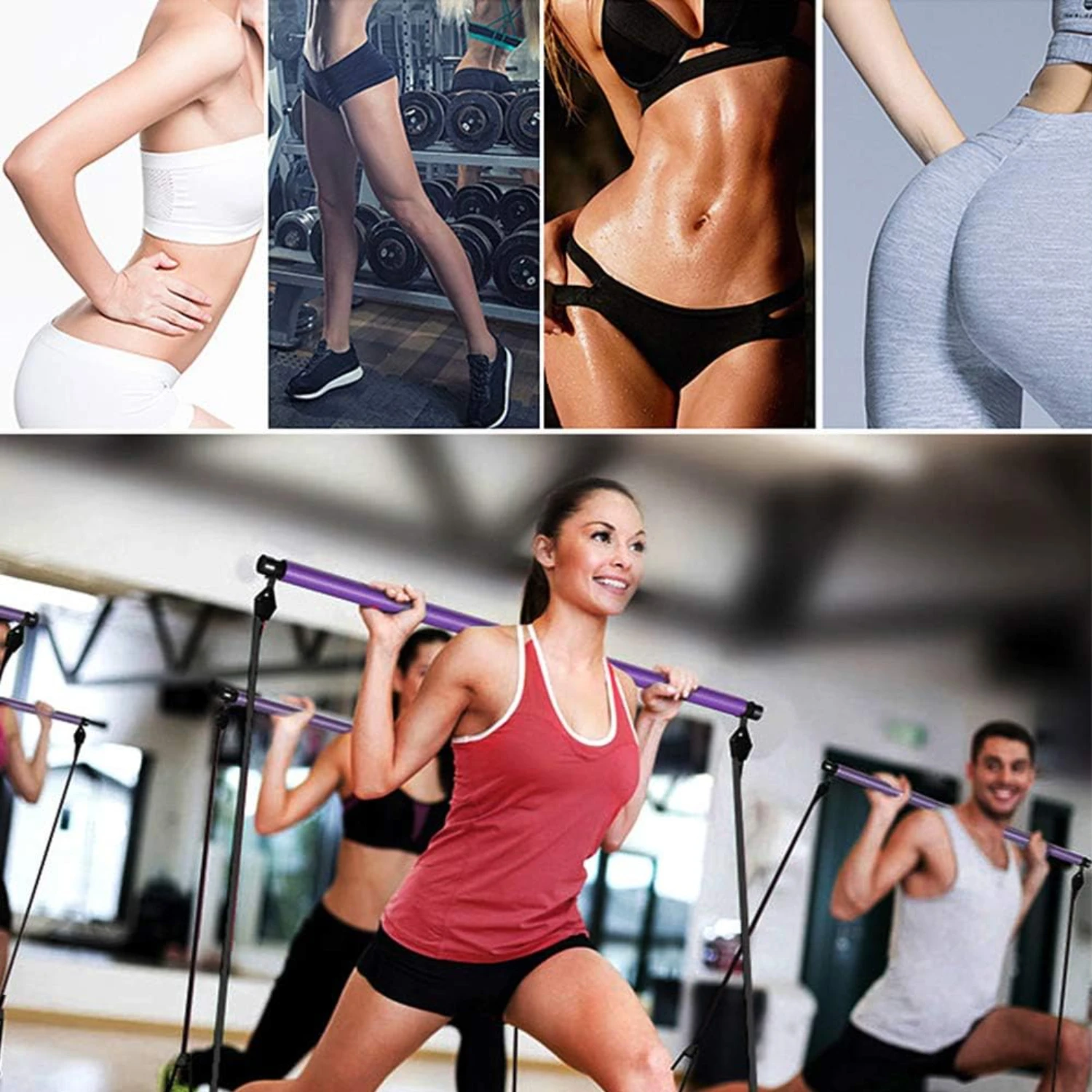 Высококачественный и удобный портативный комплект для пилатеса эффективной