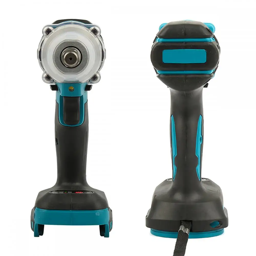 

New 18V 520N.m Electric Impact Wrench Rechargeable 1/2 Socket Wrench Cordless Without Battery For Makita 18V Battery Power Tools