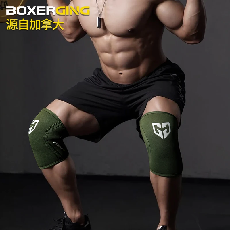 BOXERGING Фитнес Локоть Наколенники Лежачий Push Сила Тяжелая атлетика Strongman