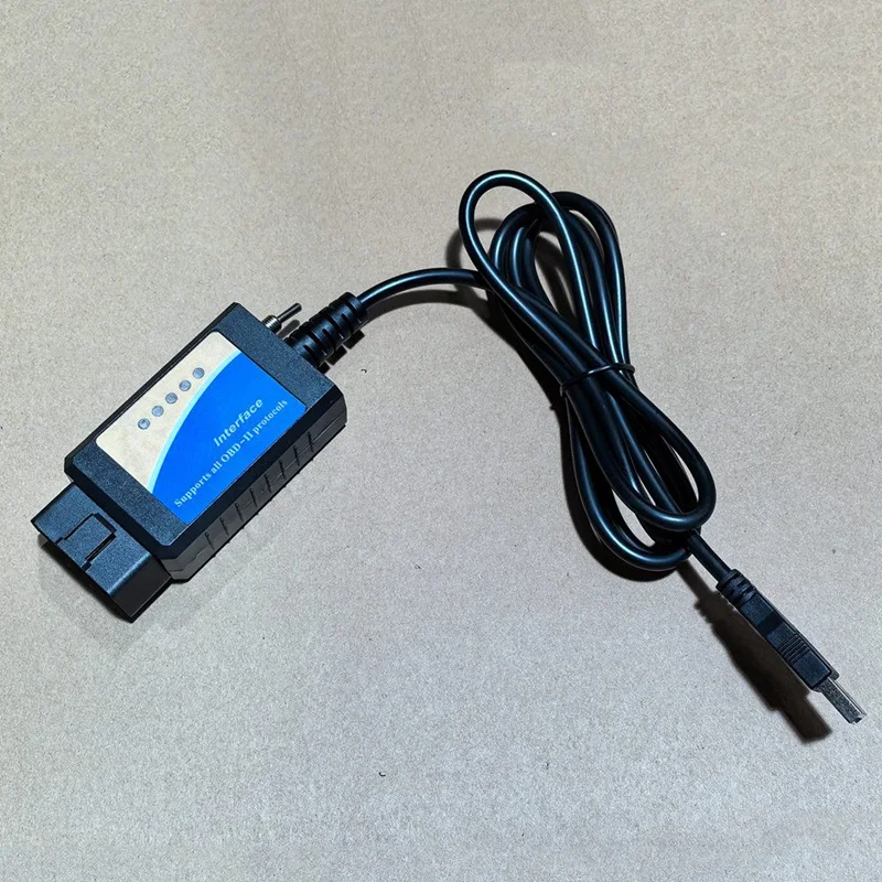 Elm327 USB автоматическое диагностическое сканирование чип-программное обеспечение