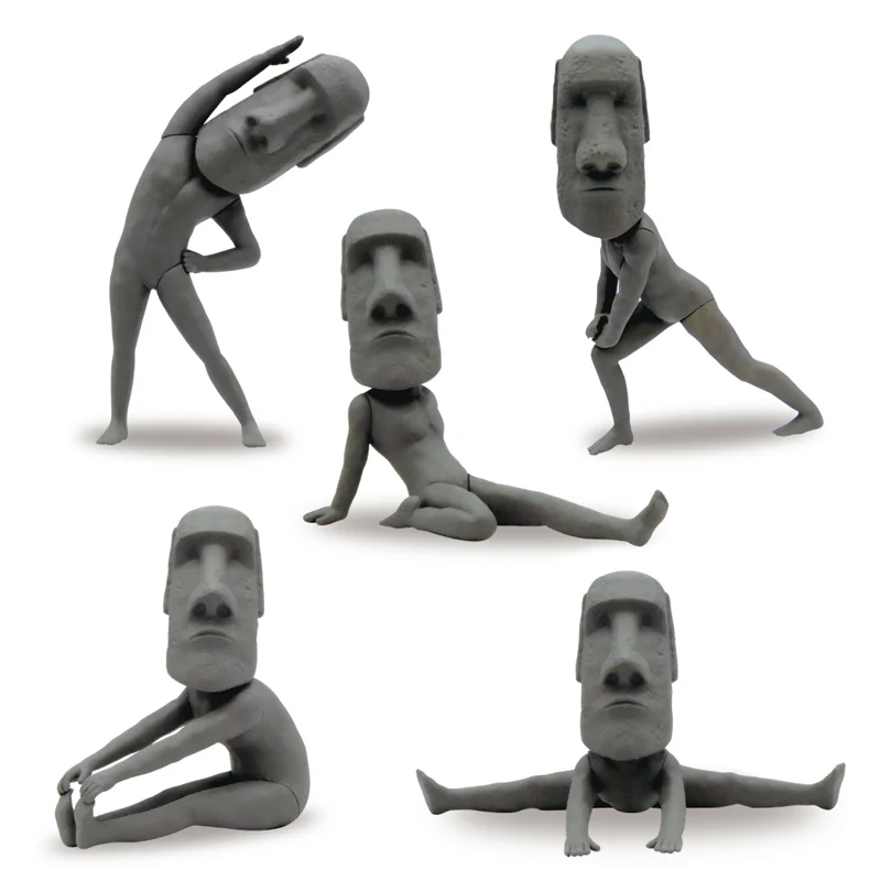 

Экшн-фигурка «Пасхальный остров» Moai Gashapon, модель, Креативные украшения, Коллекционная модель, игрушка, подарок для детей на день рождения, о...