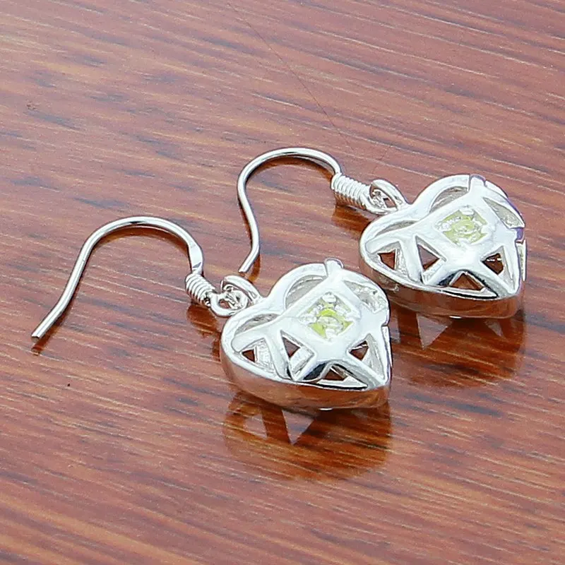 BABYLLNT 2019 New Simple Fashion 925 Sterling Silver Earring Charm Heart Drop Women Jewelry Bijoux Gift | Украшения и аксессуары