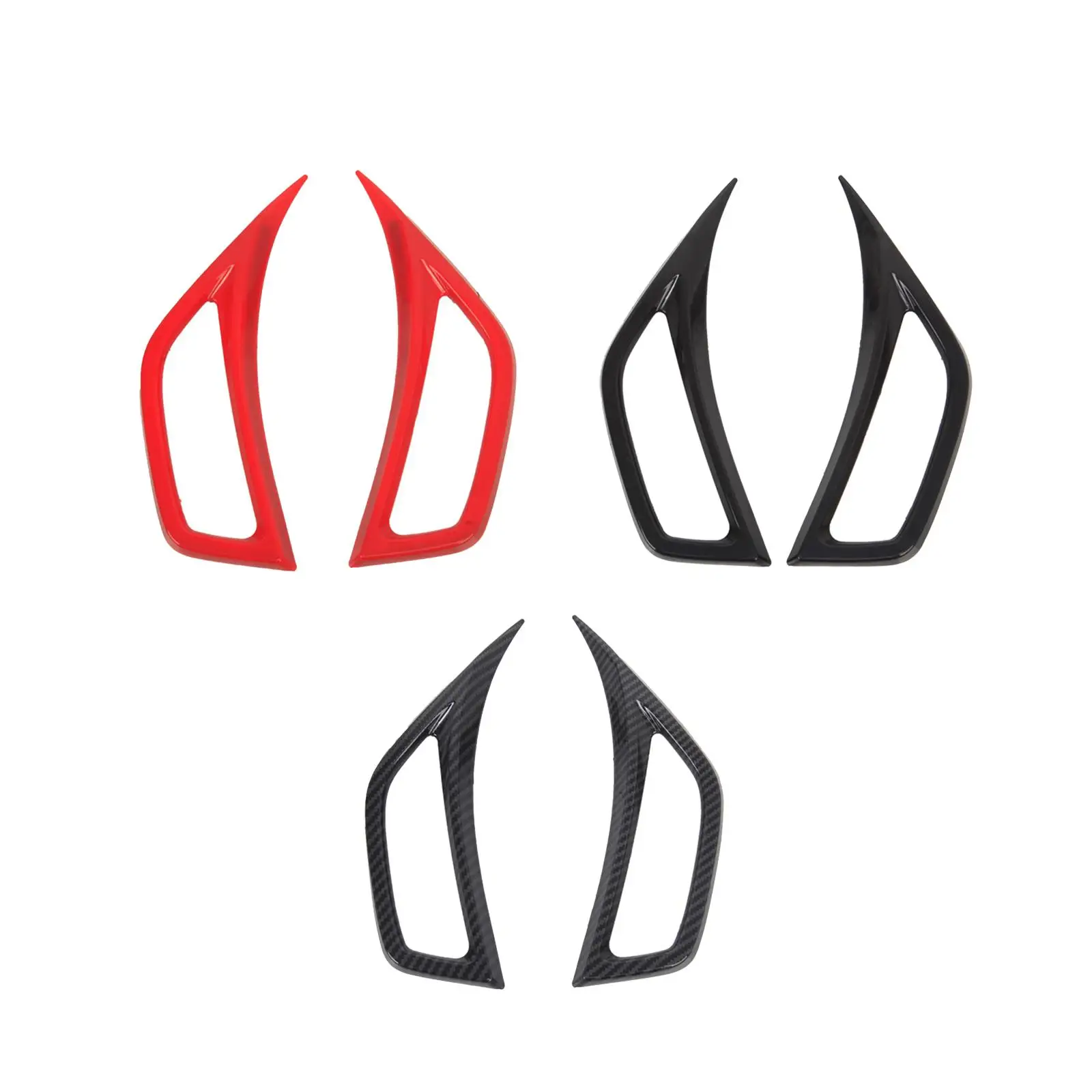 2x боковая крышка вентиляционного отверстия накладка внешние аксессуары прочная