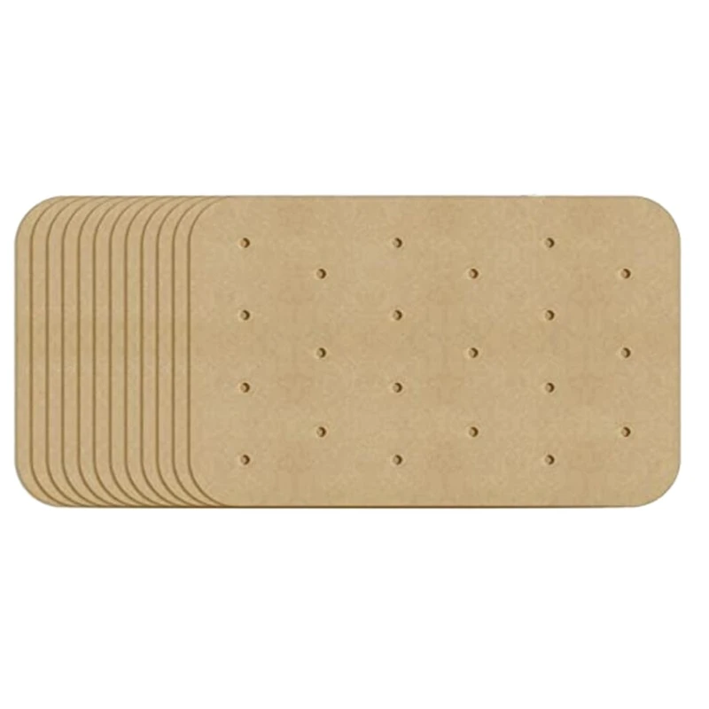 

Bestair Fryer Parchment Liners,100 Pcs Perforated Square Air Fryer Liners,For Ninja Foodi XL 6 In 1 DZ201 Dual Air Fryer