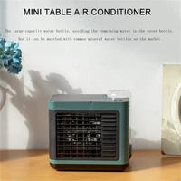 hot sellers negative ion small portable usb water air cooling fan 2000mah battery mini air cooler