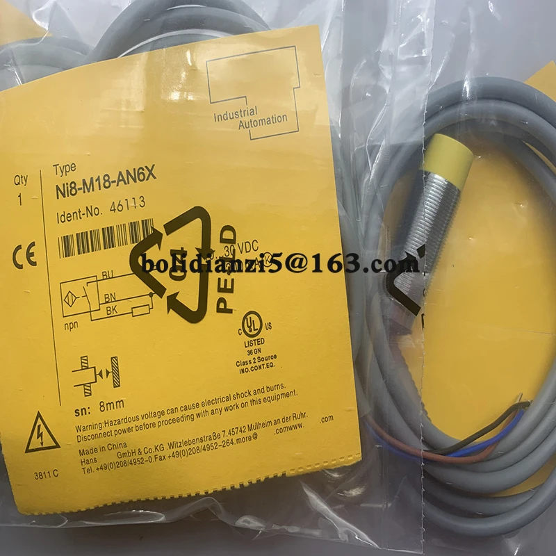 Новый датчик приближения NI8-M18-AN6X NI8-M18-AP6X NI8-M18-AD4X BI8-M18-VN6X BI8-M18-VP6X NI8-M18-VP6X-H1141 В наличии