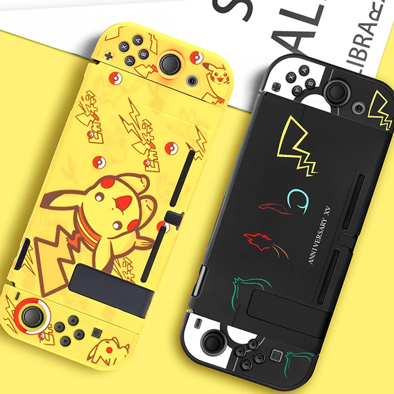 

Cute Anime Nintendo Switch Case Shell Soft TPU Dockable Protective Joycon Cover Switch Skin Decal Joycon Shell Accessories