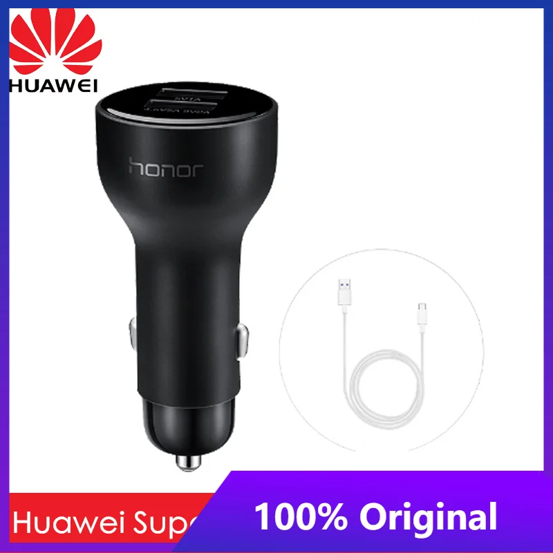 

Автомобильное зарядное устройство Huwei с двумя портами Usb type-c, 22,5 Вт