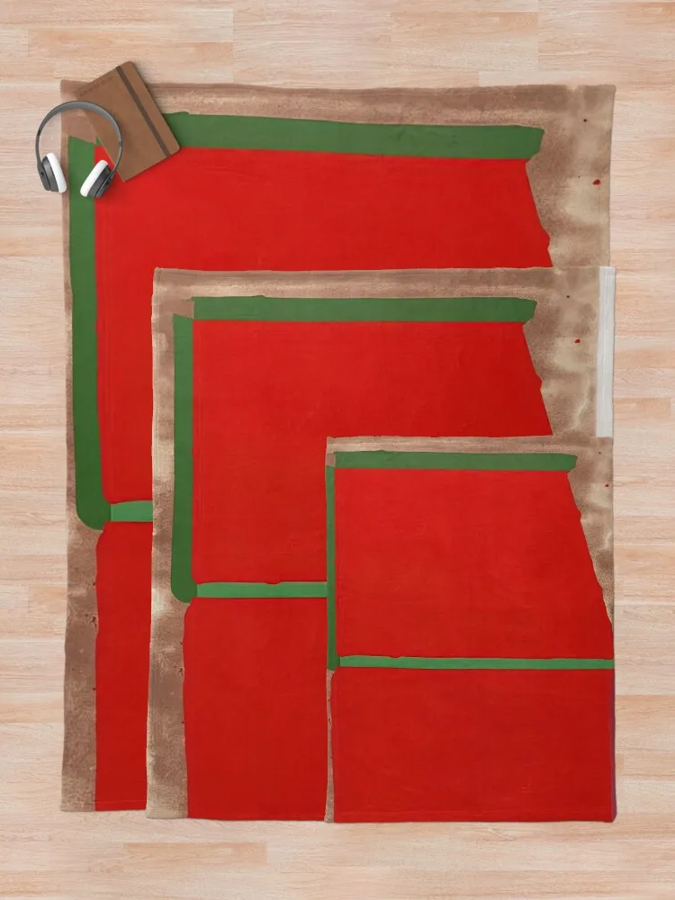 John Hoyland - Красные Зелень Одеяло для сна 1969 года термобелье путешествий одеяла