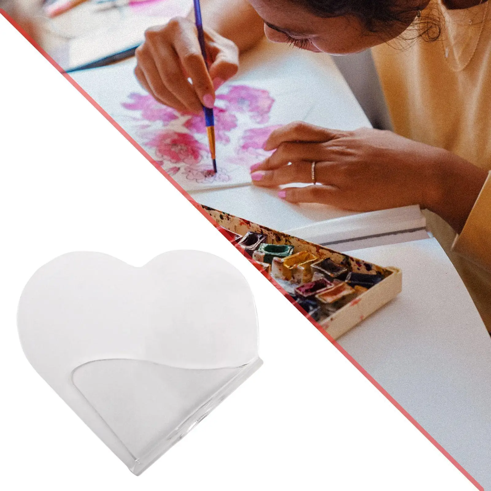 Ручная косметическая палитра многофункциональная Женская Палитра прозрачная