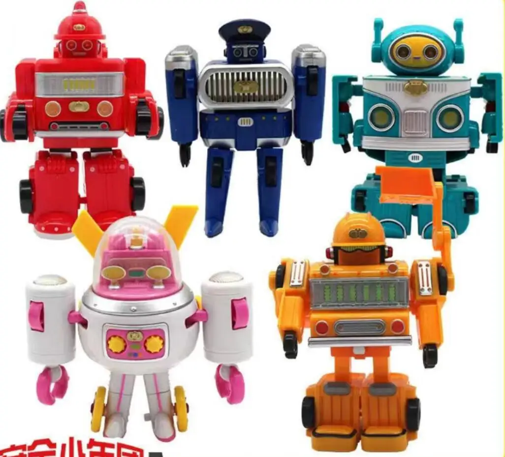 

Safe Boys Team Car Robot Transformation Toy Deformation Airplane Educational Toys Action Figure Vehicle Toy for Kid Gifts 6