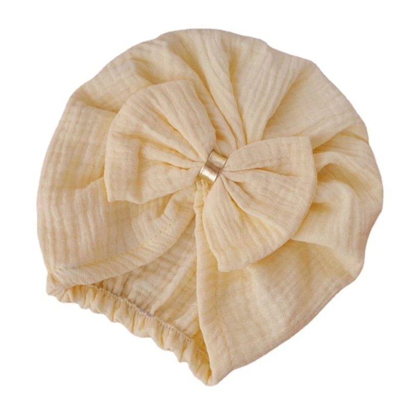 

Шапка с бантом для новорожденных, индийская шапочка, облегающие шапки, теплые шапки, аксессуары для волос GXMB