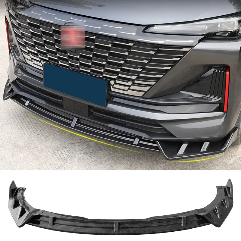 

Splitter for CHANGAN CS55 Plus Rear Diffuser Front Bumper Spoiler 2022 2023 Second Generation Skirts Lip Body Kit Accessories