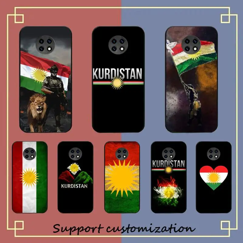 

Kurdistan Flag Phone Case for Redmi 8 9 9A for Samsung J5 J6 Note9 for Huawei NOVA3E Mate20lite cover