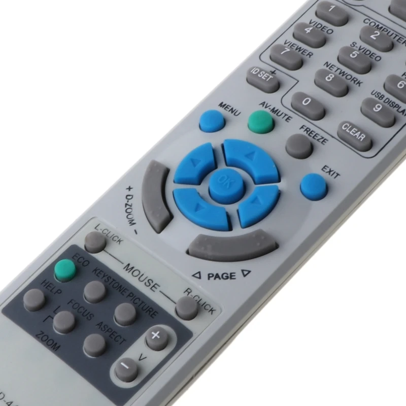 2022 New Replace Remote Control Compatible with NEC Projector RD-448E RD-443E LT240 LT240K LT245 LT25 LT260 LT260K LT265 LT280